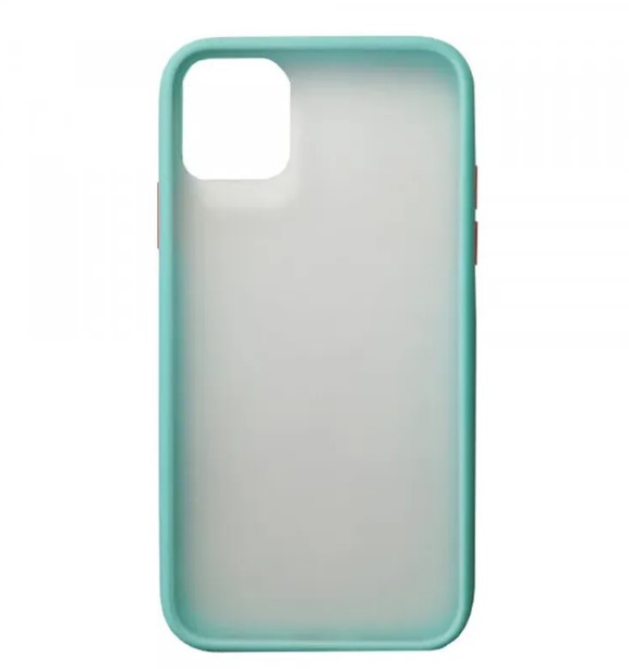 Чохол накладка Matte Color Case для Apple iPhone 12 Pro Max Ice Blue, фото 1