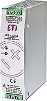 Блок питания ETI PS-48-24 (Вход: 100-240V AC/140-340V DC Выход: 24-28V DC/45W/2A)