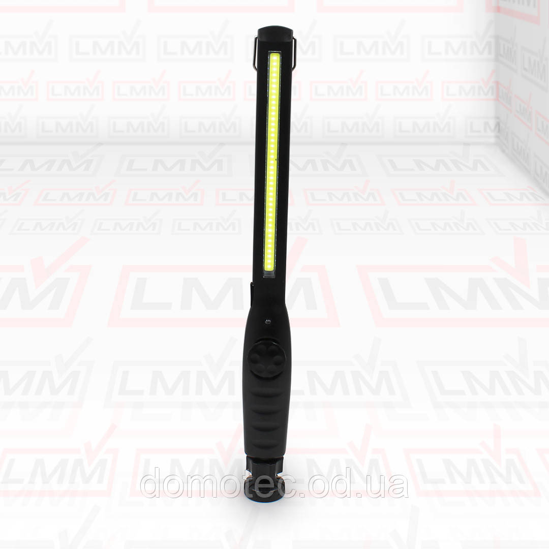 Ліхтарик ручний BL 821 + магніт COB 18650 із зарядкою від USB