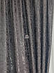 Софт мармур штори комплект №3 темно-сірі, мікро-софт жаккард, 2 штори, фото 3