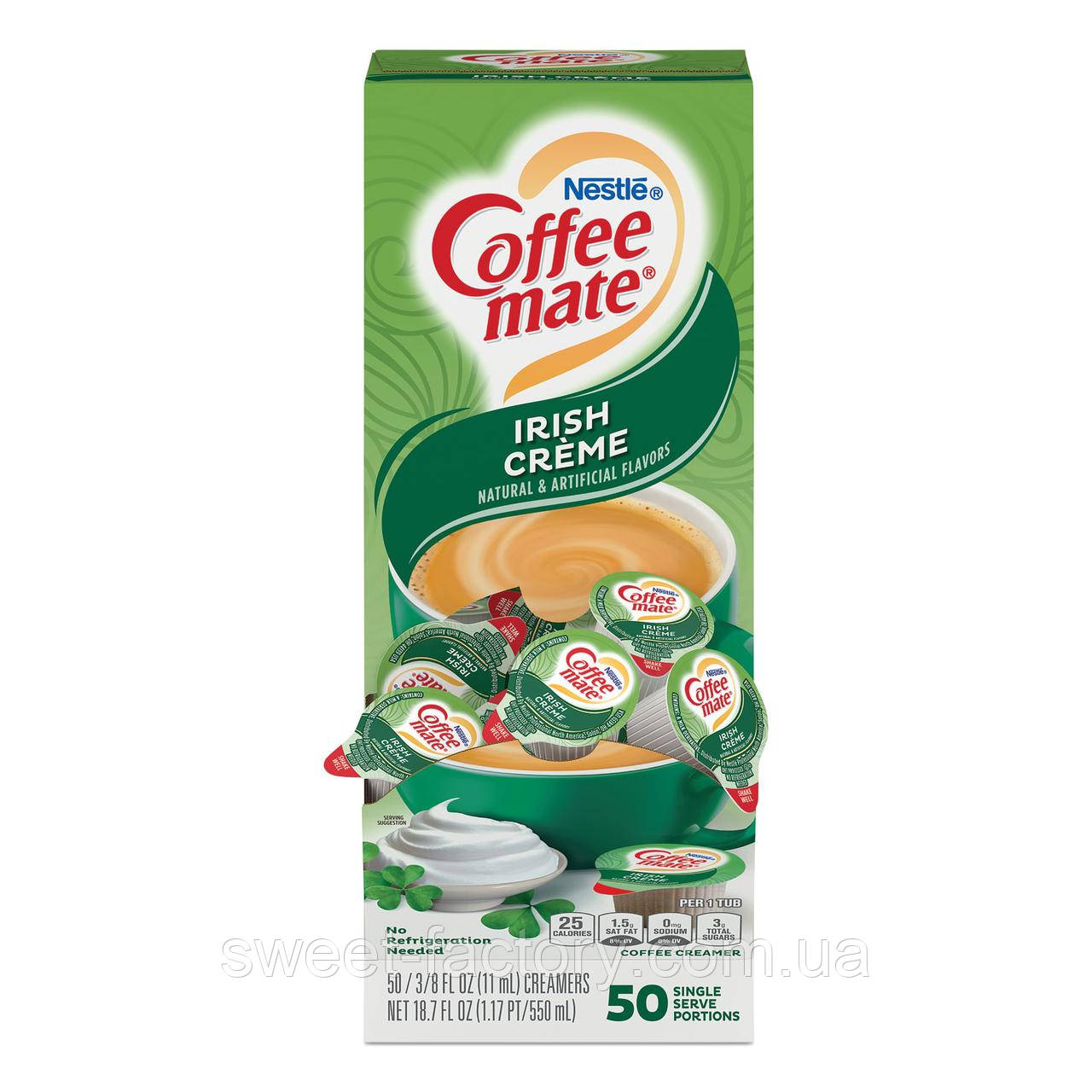 Сливки Nestle Coffee mate Irish Creme 50s 550ml, фото 1