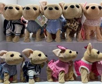 Іграшка Собачка Чихуахуа на повідці співає, фото 2