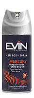 Дезодорант спрей мужской EVIN HOMME MERCURY 150 мл