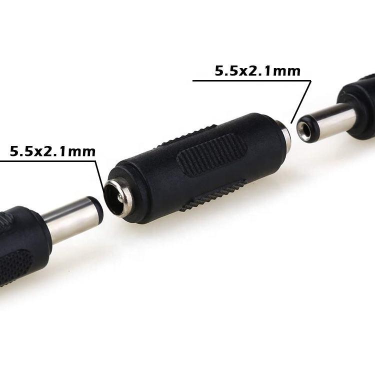 Перехідник DC гніздо (Female) 5.5x2.1mm на гніздо (Female) 5.5x2.1mm