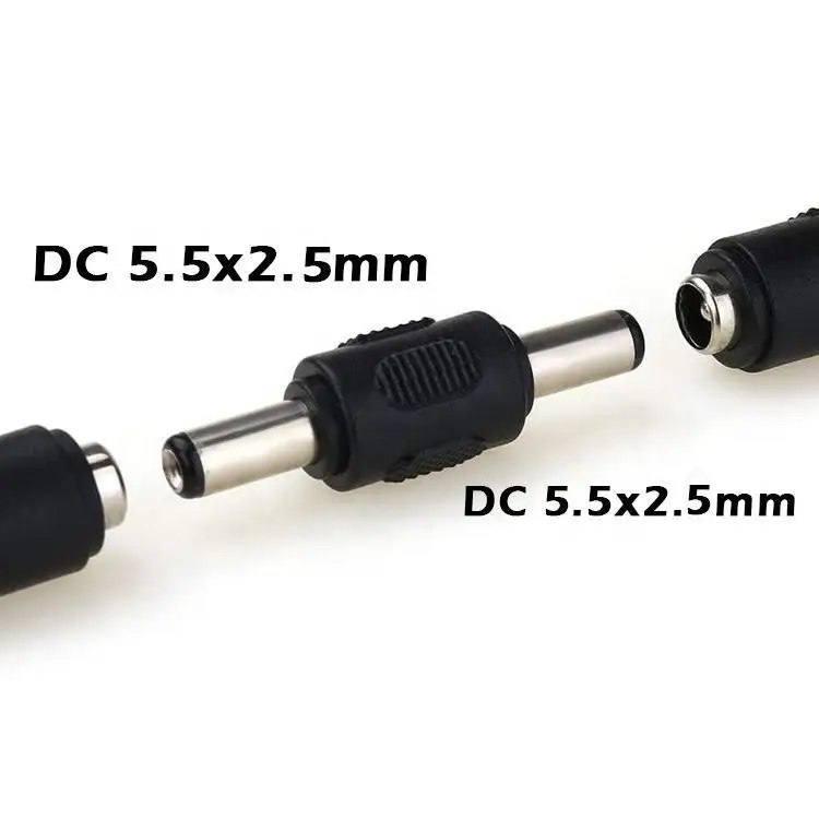 Перехідник DC штекер (Male) 5.5x2.5mm на штекер (Male) 5.5x2.5mm