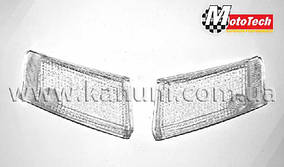 Скло поворотів передні (БІЛІ) SUZUKI SEPIA стара