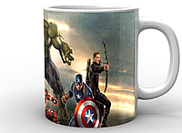 Кружка GeekLand белая Avengers Мстители с халком AG.02.036
