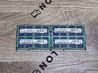 Оперативная память Samsung DDR3L 32GB (4x8GB) SO-DIMM 2Rx8 PC3L-12800S-11-13-F3 (M471B1G73EB0-YK0) Б/У