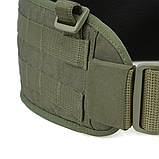 Розвантажувальний пояс Dozen Tactical War Belt Hard Frame "Olive", фото 4