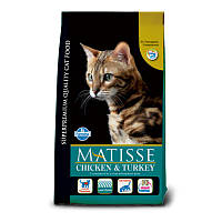 Сухой корм для взрослых кошек Farmina Matisse Cat Chicken & Turkey с курицей и индейкой 1,5 кг