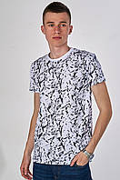 Чоловіча футболка, білого кольору