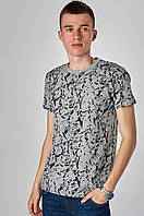 Чоловіча футболка, сірого кольору