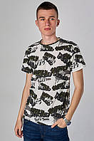 Чоловіча футболка, з принтом великого розміру