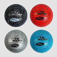 Мяч волейбольный 4 вида, вес 300 грамм, материал PU, баллон резиновый, C44412