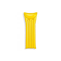 Надувной матрас intex матовый (183-69см) желтый, 59703M(Yellow)