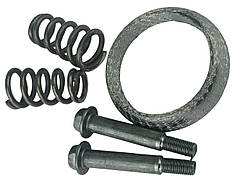 Ремкомплект каталізатора 2108, 2109, 21099, 2110, 2111, 2112, 2113, 2114, 2115 (1 кільце, 2 болти, 2 пружини) Flagmus