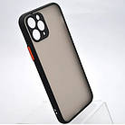 Чохол накладка Matte Color Case Full Camera для iPhone 11 Pro Black, фото 4