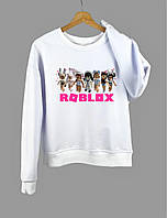 Roblox Роблокс свитшот белый кофта для девочки