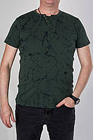 Чоловіча футболка великого розміру, зеленого кольору