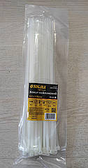 Хомут нейлон 4.8×300мм 50шт (білий) SIGMA (2501251) Luxprice