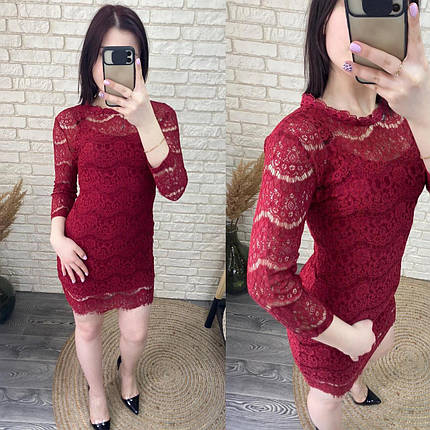 Елегантна жіноча сукня, тканина "Бавовна-стрейч" 40, 42 розмір 40, фото 1