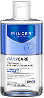 Двофазний засіб для зняття макіяжу з очей і губ Mincer Pharma Daily Care 01 150ml (712067)
