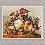 Картина за номерами Натюрморт. Обід омелюха 40*50 см Ідейка KHO 4396, фото 2