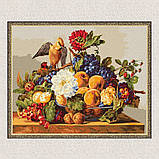 Картина за номерами Натюрморт. Обід омелюха 40*50 см Ідейка KHO 4396, фото 5