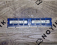 Оперативная память для ноутбука DDR3L SK hynix 16GB (2x8GB) SO-DIMM 2Rx8 PC3L-12800S-11-13-F3 (HMT41GS6BFR Б/У