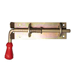 Засувши метал. оцинк. Пружина-10 з ручкою 160мм