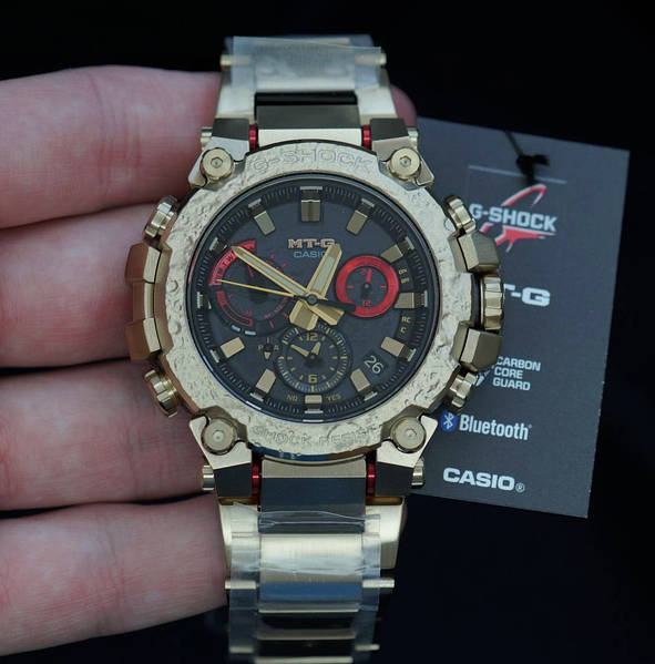 Casio G SHOCK MTG B3000CX 9AJR Gold Carbon Core Guard Limited Edition Dealer Time 227763948