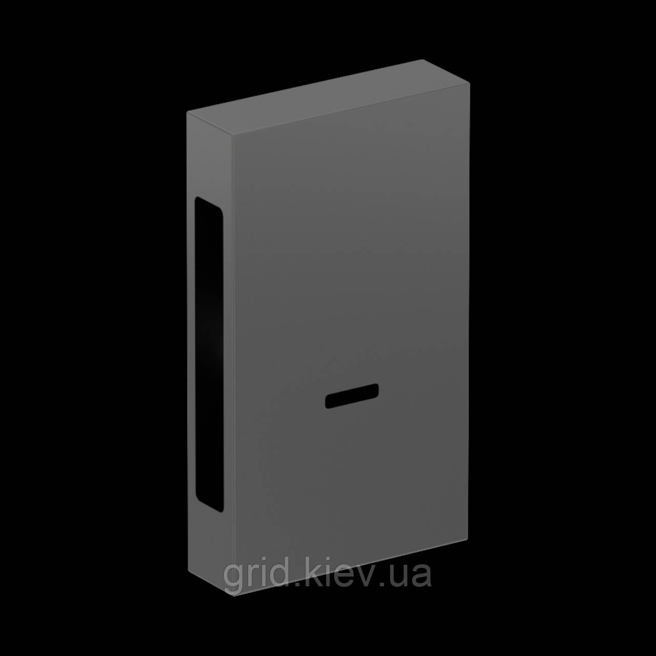 Коробка монтажна КМ-01 110х190/30 для замка зварна, антивандальна