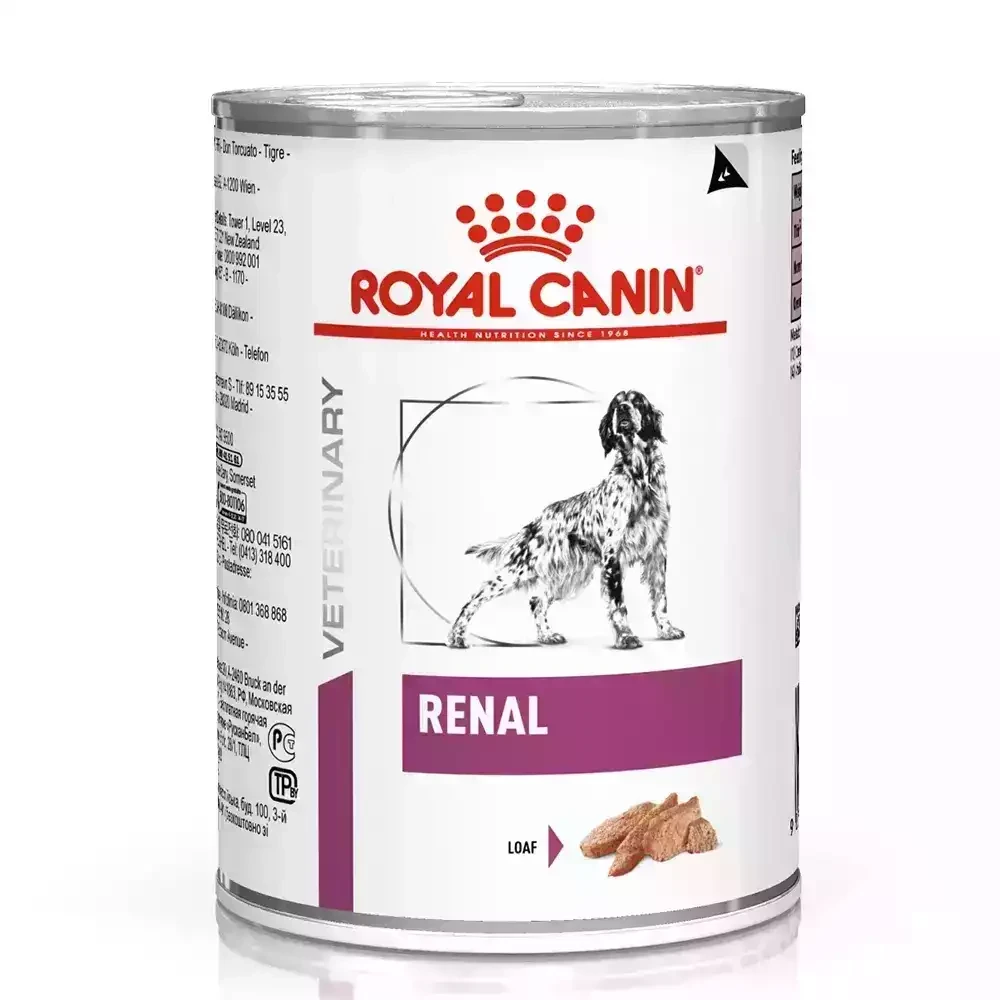 Royal Canin Renal (Роял Канін Ренал) корм для собак при захворюваннях нирок, 410 ГР 12 шт