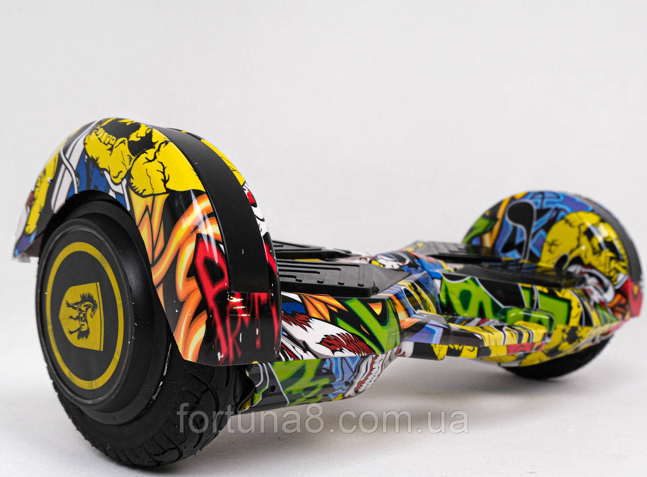 Гіроборд 8" Smart Balance Wheel Pro Жовтий хіп хоп - 2