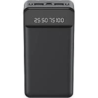 Портативное зарядное устройство (Power Bank) XO PR163 20000 mAh Black