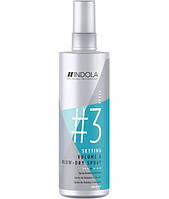 Спрей для ускорения сушки волос феном Indola Setting Blow-Dry Spray 200 мл.