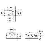 Унітаз підвісний Duravit Durastyle цілісний, фото 2