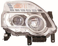 Правая фара Nissan X-trail T31 2006- 260103UF2A Темный отражатель