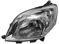 Левая Фара Citroen Nemo Peugeot Bipper Fiat Qubo 2009-2015 1353198080 6205AZ