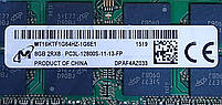 Оперативна пам'ять для ноутбука Micron SO-DIMM DDR3L 8Gb 1600MHz 12800S-11-13-FP (MT16KTF1G64HZ-1G6N1) Вживана, фото 3