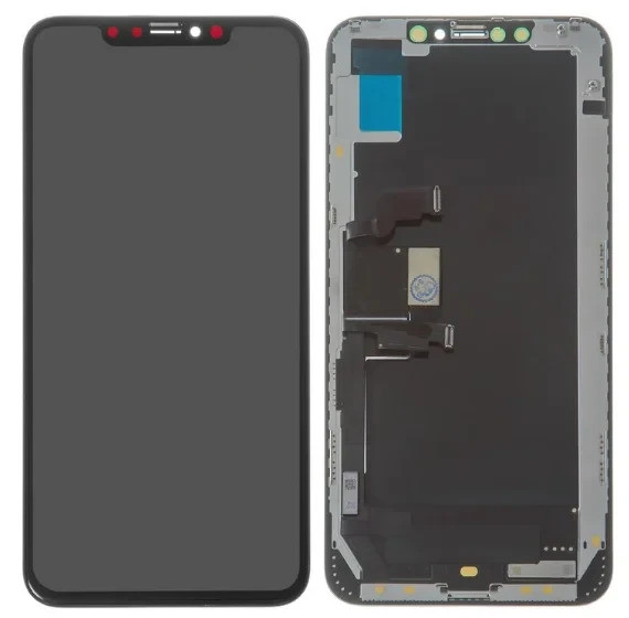 Дисплей iPhone XS Max модуль в зборі з тачскріном, чорний, з рамкою, Original PRC