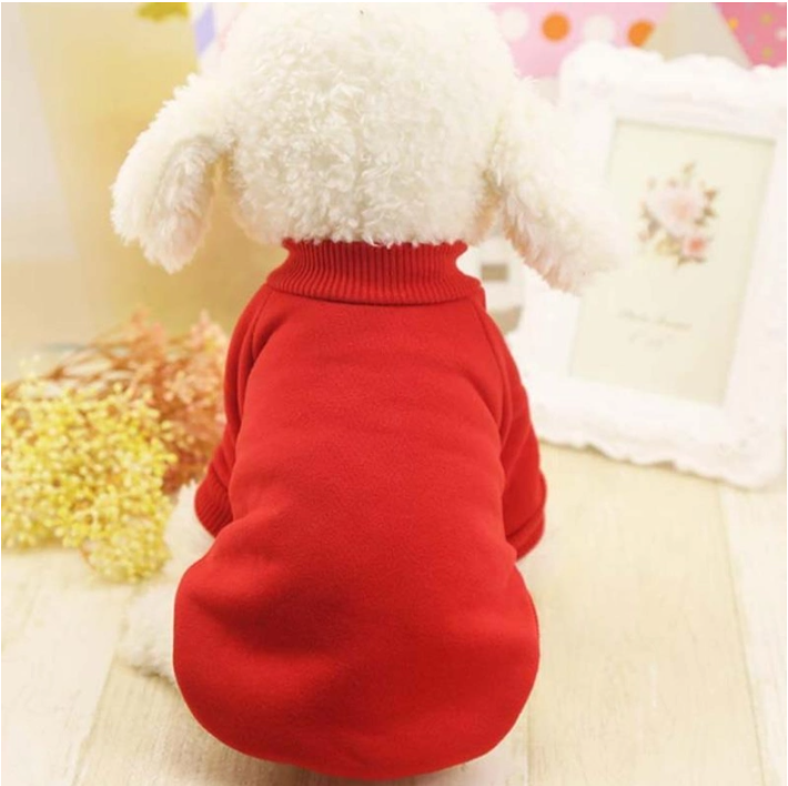 Пуловер для котів Pet Style "Однотон" Червоний XS, фото 1