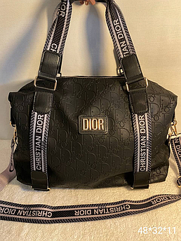 Жіноча дорожня сумка Dior,48*32 см, екошкіра, 931392