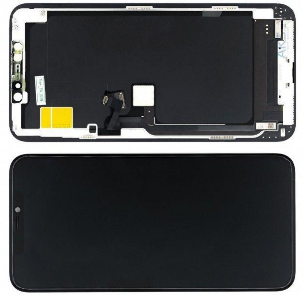 Дисплей iPhone 11 PRO MAX модуль в зборі з тачскріном та рамкою чорний, Original