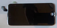 Дисплей iPhone 6 plus модуль в сборе с тачскрином черный, оригинал (переклеенное стекло)