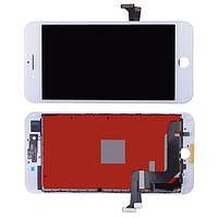 Дисплей iPhone 7 модуль в зборі з тачскріном білий, оригінал (переклеєне скло)