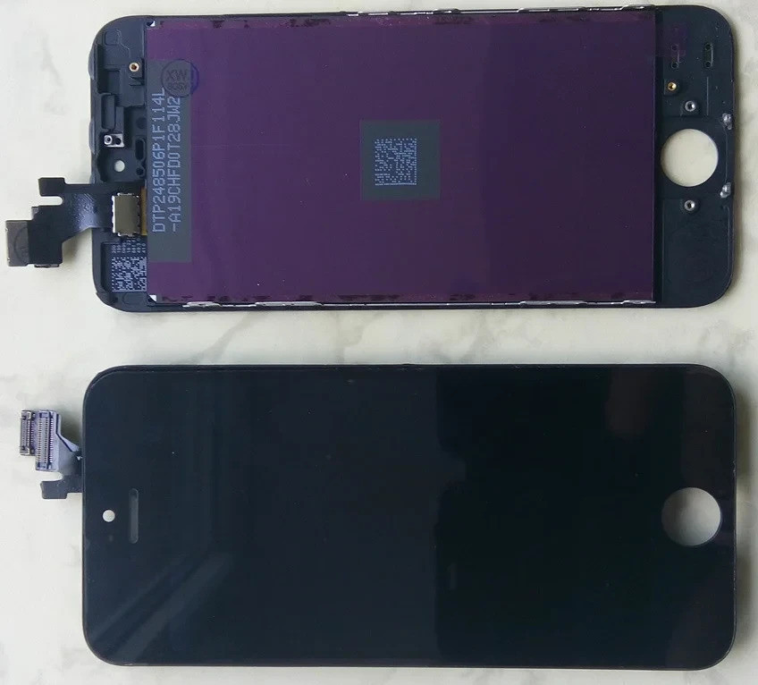 Дисплей iPhone 5 модуль в зборі з тачскріном і рамкою чорний, HC