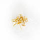 Антимоскітна сітка на магнітах 98х210 см "Золоте листя" Рожева, москітна сітка на двері від комарів, мух, фото 5