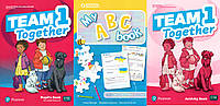 Підручник + зошит + прописи Team Together 1 Pupil's book + Activity book + My ABC book with My Ukraine lessons