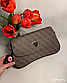 Жіноча сумка Guess, 27*15*5 см, коричнева 931394, фото 2